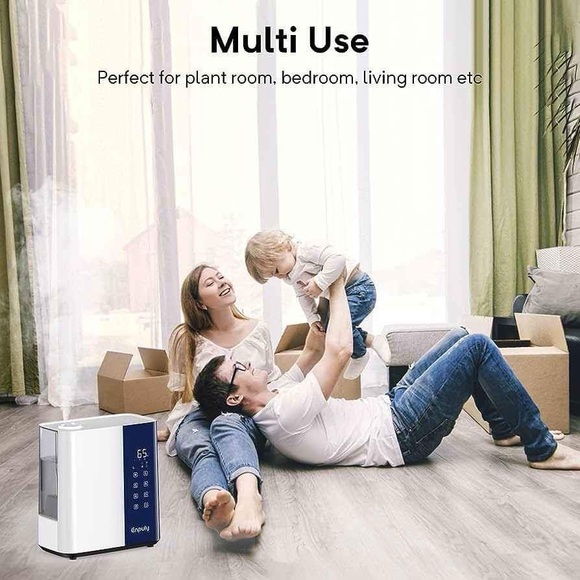 5L Warm and Cool Mist Humidifier for Bedroom/Large Rooms, Max 550ml/h - Picture 4 of 7